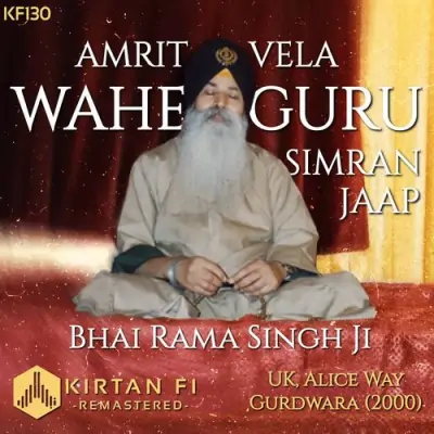 Amrit Vela Simran Bhai Rama Singh Ji